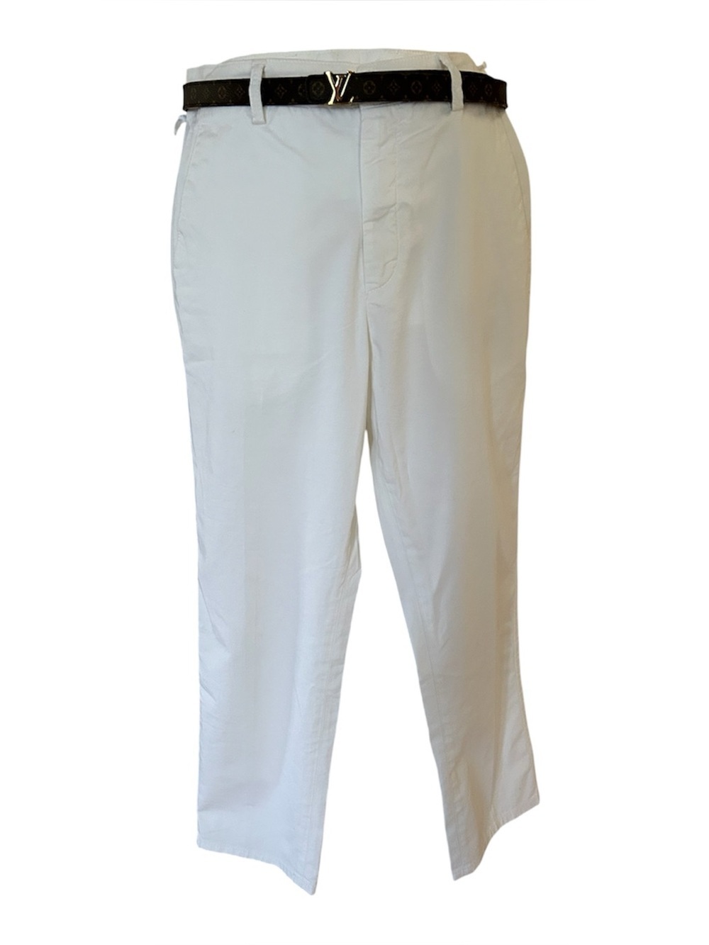 Dondup White Ankle Pants